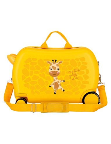 MALETA INFANTIL 45CM. ROLL ROAD HAPPY PETS GIRAFFE