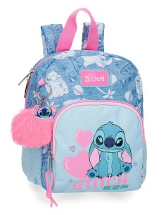 MOCHILA 24CM. STITCH HEARTS