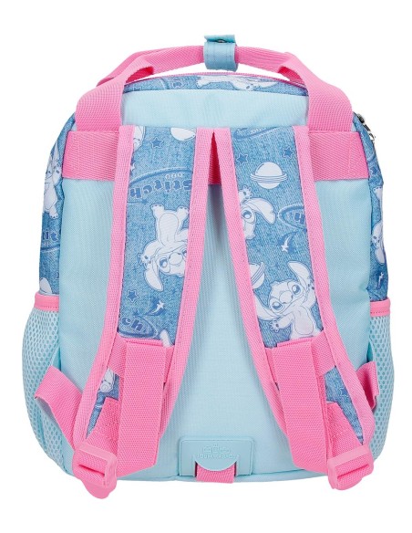 MOCHILA ADAP. 28CM. STITCH HEARTS