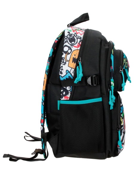 MOCHILA ADAP. 45CM 2C. MOVOM MONSTERS