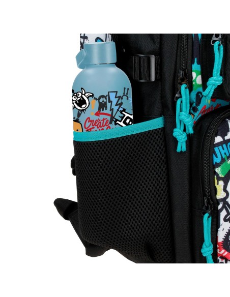 MOCHILA ADAP. 45CM 2C. MOVOM MONSTERS