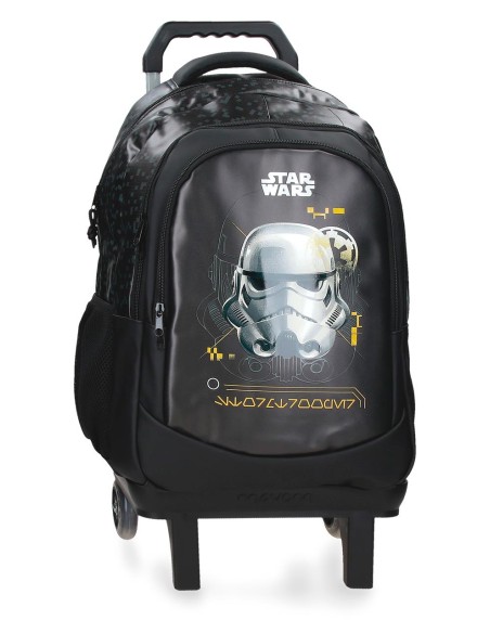 MOCHILA ADAP. 46CM 3C. C/CARRO. STORM TROOPER
