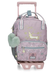 MOCHILA ADAP. 28CM. C/CARRO. ENSO BEAUTIFUL DAY