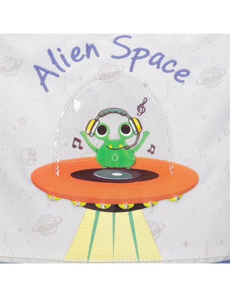 MOCHILA ADAP. 33CM. ENSO ALIEN SPACE