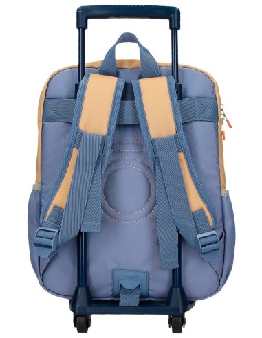 MOCHILA ADAP. 32CM. C/CARRO. ENSO ALIEN SPACE