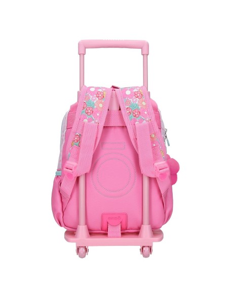 MOCHILA ADAP. 28CM. C/CARRO. ENSO GIRL ZONE