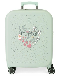 TROLLEY ABS 55CM. C/EXP. 4R. ENSO TROPICAL LOVE