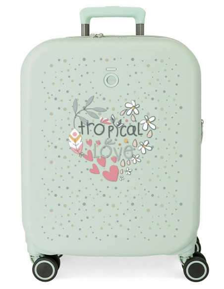TROLLEY ABS 55CM. C/EXP. 4R. ENSO TROPICAL LOVE