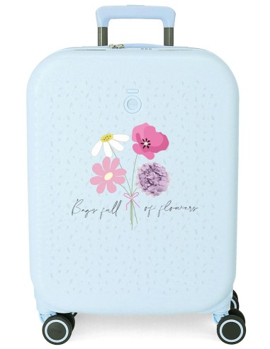 TROLLEY ABS 55CM. 4R. ENSO FULL OF FLOWERS