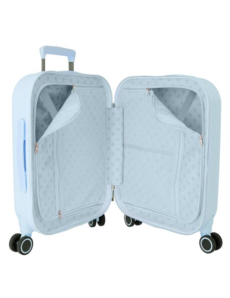 TROLLEY ABS 55CM. 4R. ENSO FULL OF FLOWERS