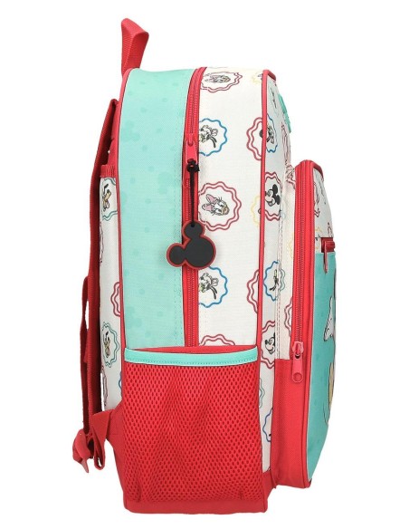 MOCHILA ADAP. 38CM. MICKEY BEST FRIENDS TOGETHER