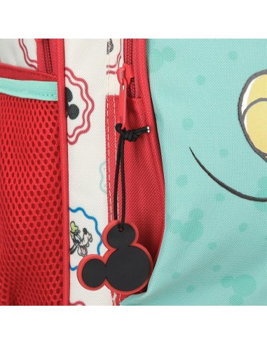 MOCHILA ADAP. 38CM. C/CARRO. MICKEY BEST FRIENDS TOGETHER