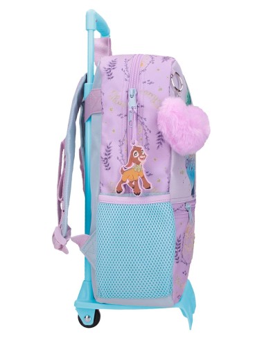 MOCHILA ADAP. 32CM. C/CARRO. WISH WATCH US SHINE.