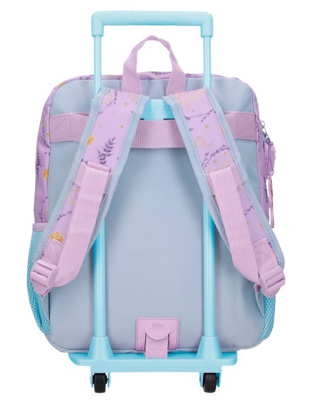 MOCHILA ADAP. 32CM. C/CARRO. WISH WATCH US SHINE.