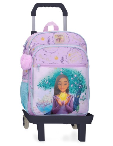 MOCHILA ADAP. 38CM. C/CARRO. WISH WATCH US SHINE