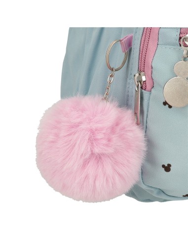 MOCHILA 44CM 2C. MICKEY Y MINNIE KISSES
