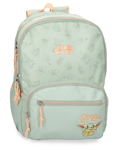 MOCHILA 44CM 2C. STAR WARS GROGU