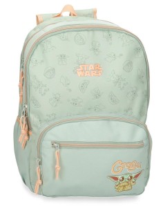 MOCHILA ADAP. 44CM 2C. STAR WARS GROGU