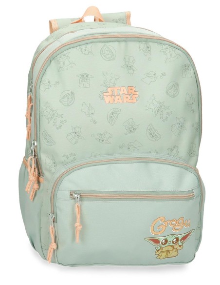 MOCHILA ADAP. 44CM 2C. STAR WARS GROGU