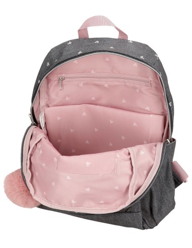 MOCHILA 35CM. MICKEY STUDS