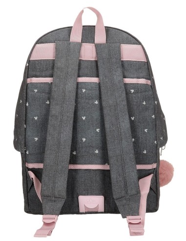 MOCHILA ADAP. 44CM. MICKEY STUDS