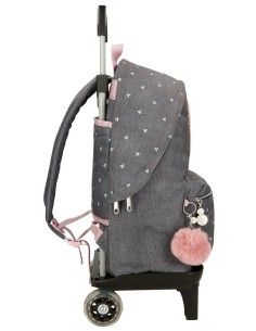 MOCHILA ADAP. 44CM. C/CARRO. MICKEY STUDS. 2