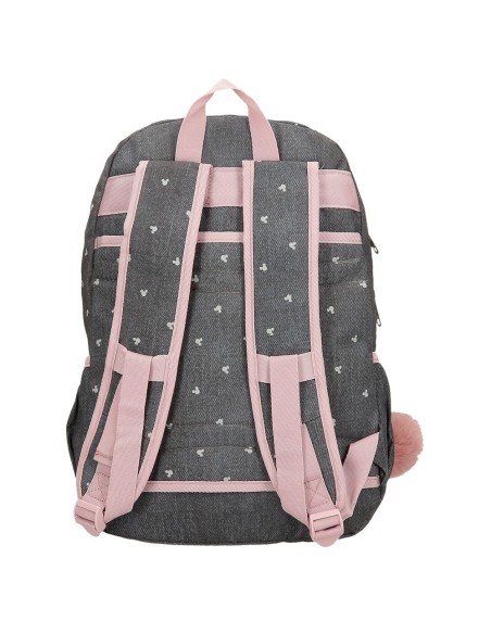 MOCHILA 44CM 2C. MICKEY STUDS