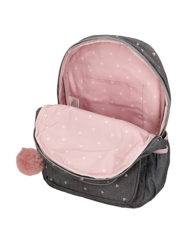 MOCHILA 44CM 2C. MICKEY STUDS