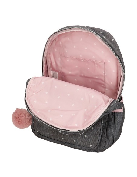 MOCHILA 44CM 2C. MICKEY STUDS