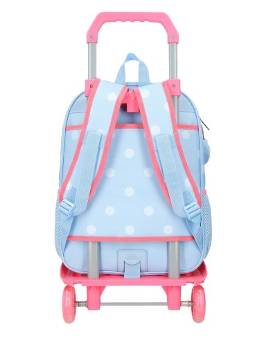 MOCHILA ADAP. 38CM. C/CARRO. MICKEY VIBES