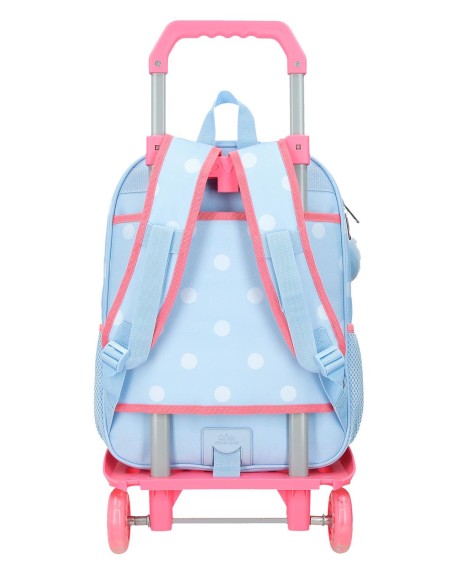 MOCHILA ADAP. 38CM. C/CARRO. MICKEY VIBES