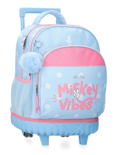 MOCHILA COMPACT 2R. MICKEY VIBES