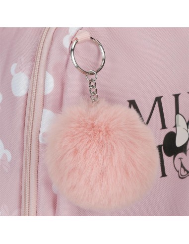MOCHILA ADAP. 38CM. C/CARRO. MINNIE HEADS