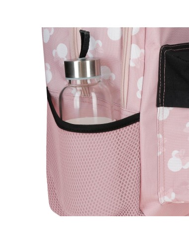 MOCHILA 44CM 2C. MINNIE HEADS