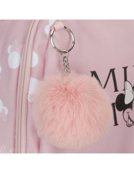 MOCHILA 44CM 2C. MINNIE HEADS