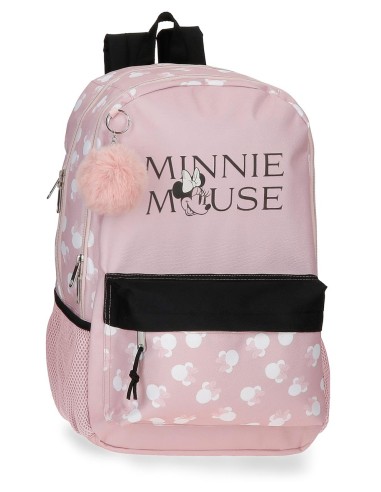MOCHILA ADAP. 44CM 2C. MINNIE HEADS