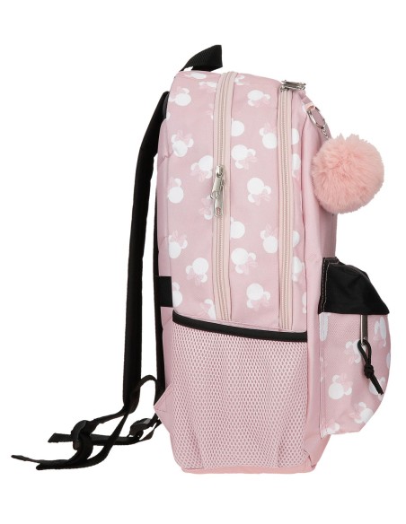 MOCHILA ADAP. 44CM 2C. MINNIE HEADS
