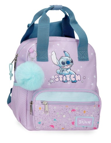 MOCHILA ADAP. 28CM. LOVELY STITCH