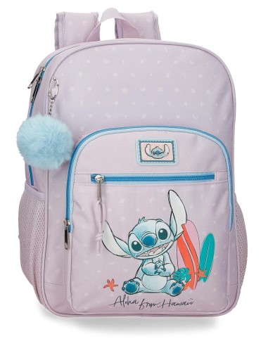 MOCHILA ADAP. 38CM. STITCH FROM HAWAII