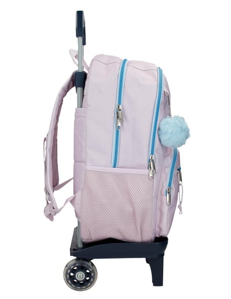 MOCHILA ADAP. 44CM 2C. C/CARRO. STITCH FROM HAWAII