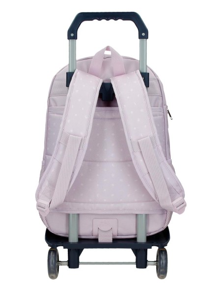 MOCHILA ADAP. 44CM 2C. C/CARRO. STITCH FROM HAWAII