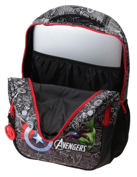 MOCHILA ADAP. 41CM 2C. TEAM AVENGERS
