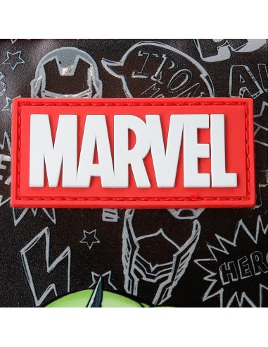 MOCHILA ADAP. 41CM 2C. C/CARRO. TEAM AVENGERS