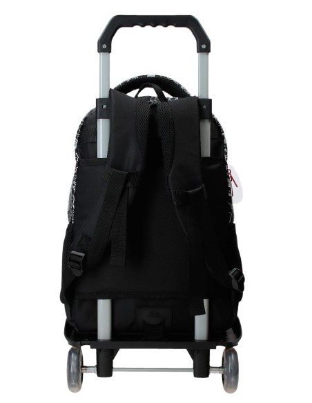 MOCHILA ADAP. 41CM 3C. C/CARRO. TEAM AVENGERS