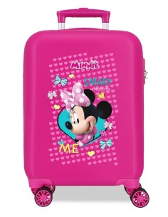 TROLLEY ABS 50CM. 4R. ENJOY MINNIE