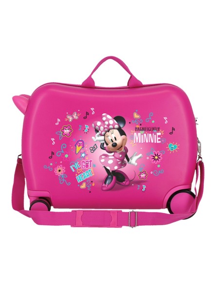 MALETA INFANTIL 50CM. MINNIE STICKERS