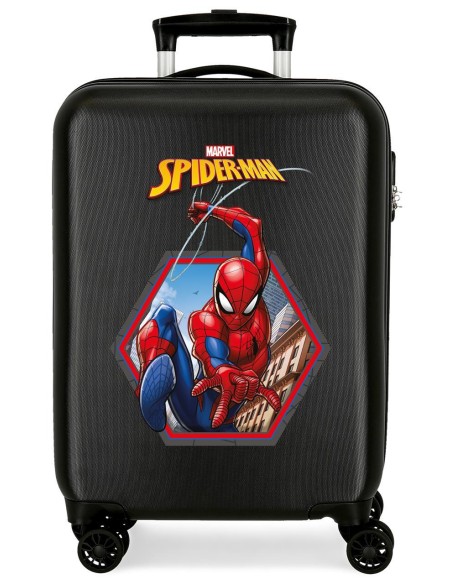 TROLLEY ABS 55CM. 4R. SPIDERMAN GEO