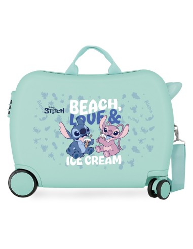 MALETA INFANTIL STITCH BEACH & LOVE