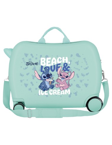 MALETA INFANTIL STITCH BEACH & LOVE