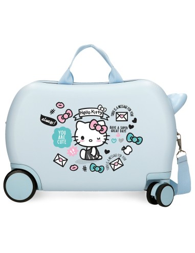 MALETA INFANTIL 45CM. HELLO KITTY YOU ARE CUTE